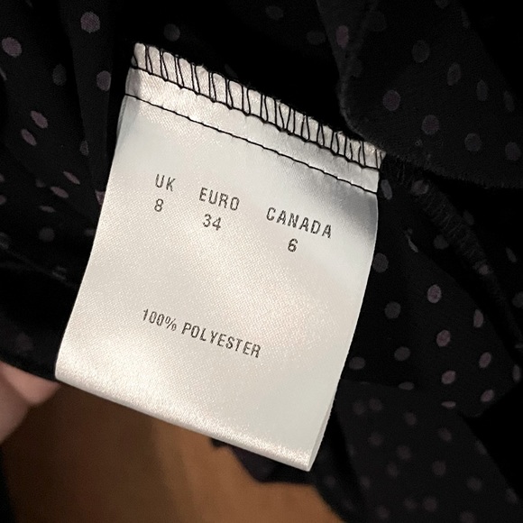 Size 6 Precis Petite Ruffle Blouse - Picture 4 of 4